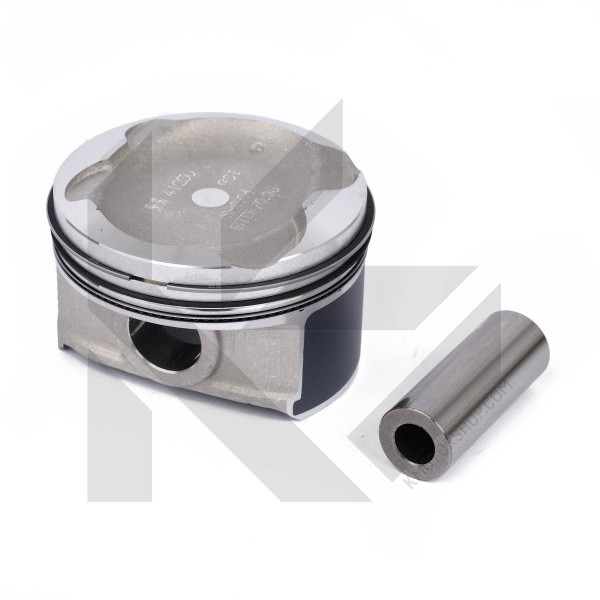 Piston with rings and pin - 41250600 KOLBENSCHMIDT - 0628W3, 13101-40030, 13101-40021