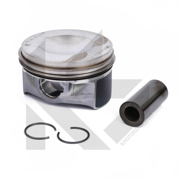 Piston with rings and pin - 41501600 KOLBENSCHMIDT - 06K107065AR, 06K107065E, 06L107065BR