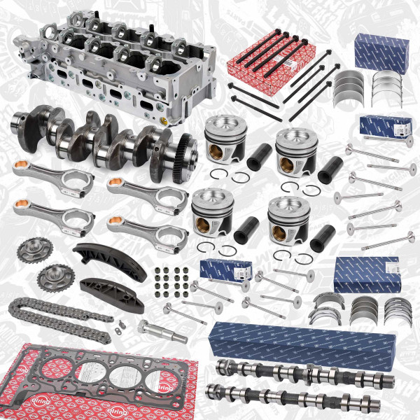 Crankshaft kit - HK0194VR7 ET ENGINETEAM - A6510302501, 6510302501, A6510300020