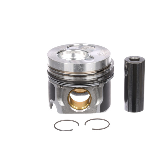 Piston with rings and pin - PM001950 ET ENGINETEAM - 0308702, 99471620, 71-5049-50