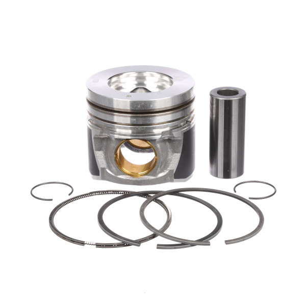Piston with rings and pin - PM003000 ET ENGINETEAM - 23410-27910, 2341027910