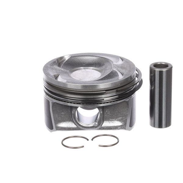 Piston with rings and pin - PM004825 ET ENGINETEAM - 40477610