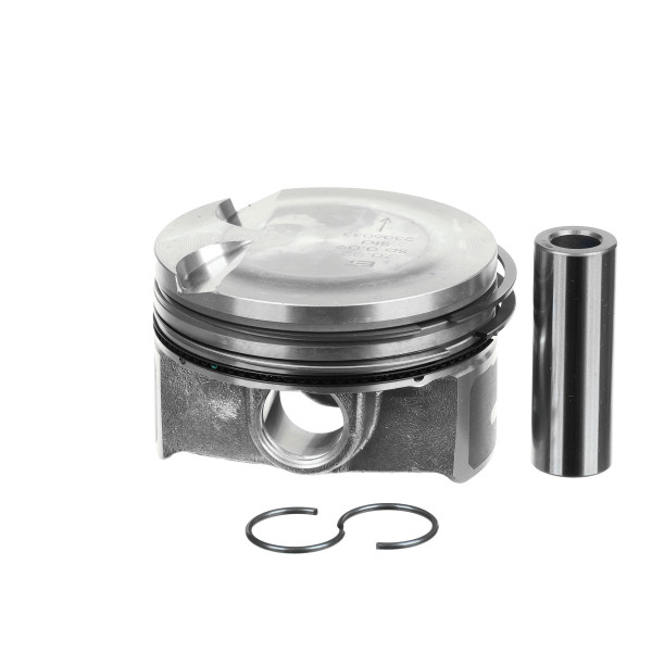 Piston with rings and pin - PM014750 ET ENGINETEAM
