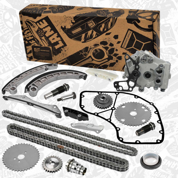 RS0060VR1, Timing Chain Kit, ET ENGINETEAM, Citroen Fiat Iveco Peugeot Jumper Ducato Daily Boxer 3,0HDi/D F1CE 2004+, 1001.G3, 504083124, 504310252, 504334322, 1001G3, 5801375558, 5801851153, 504294672, 504380259, 504056152, 504334326, 5801628694, 1001.F1, 1001F1, 383500, 140280, 140281