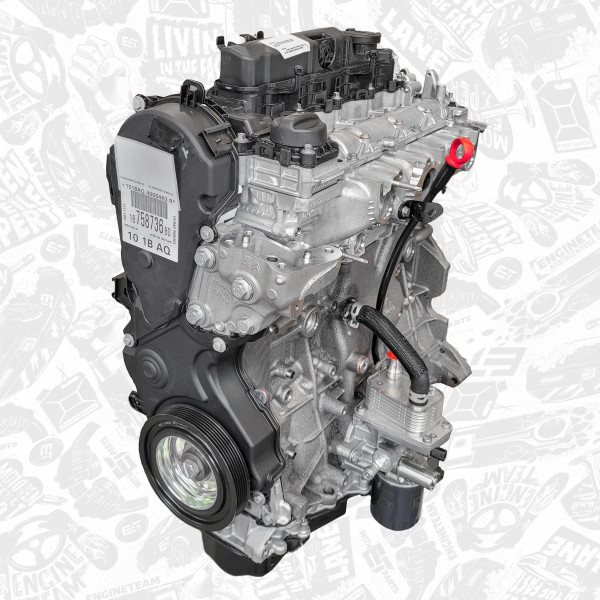 SB0020, Complete Engine, ET ENGINETEAM, Citroen Peugeot Jumper Boxer 4HB (DW12RUD) 2,2 HDI 2006+, 1636259380, 1636260080, 1675873680, 1675873780
