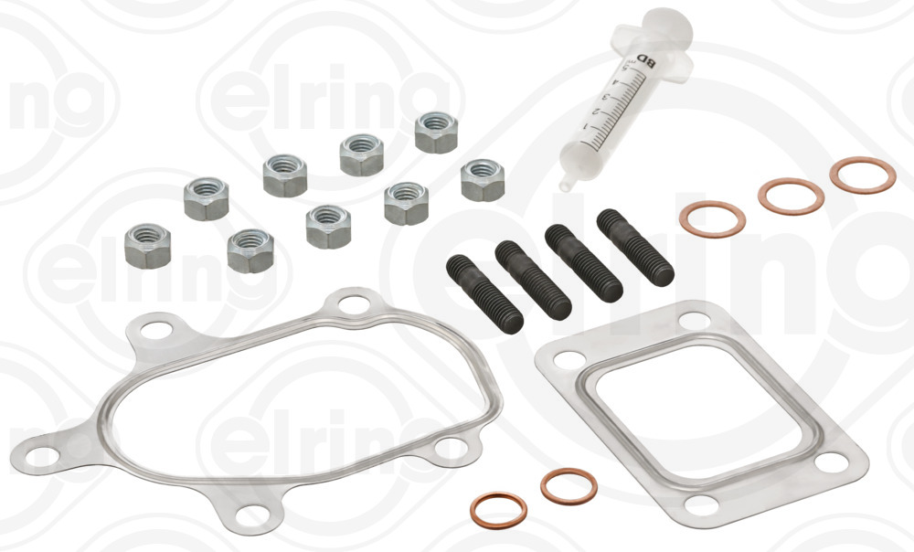 063.110, Mounting Kit, charger, ELRING, 098408871, 98408871, 98414113, 98478058, 99431084, 008TC14065000