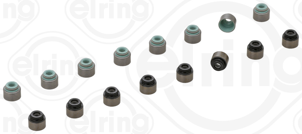 Seal Set, valve stem - 215.710 ELRING - 12-53128-02, 57031600, N76879-00