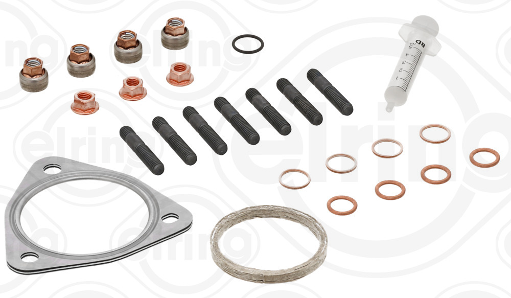 376.340, Mounting Kit, charger, ELRING, 04-10230-01, GS33906, JTC11575, JTC11641, JTC11858, JTC12331