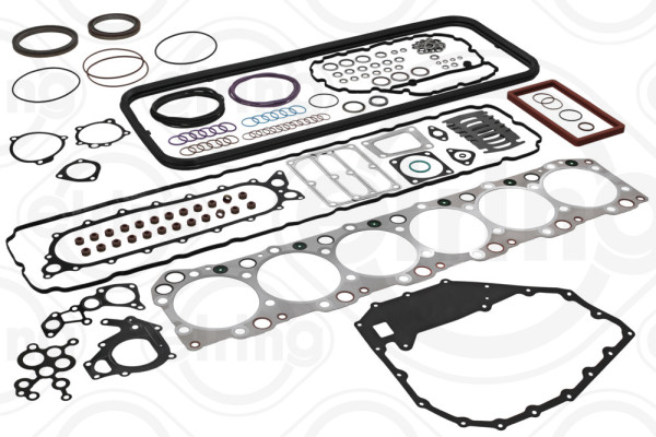 650.060, Full Gasket Kit, engine, ELRING, Astra HD7/HD8/HD9 Iveco Stralis Trakker F3BE0681* F3BE3681* 2005+, 2996504, 2992574, 01-36535-01, FG9360, S40538-01, 01-36535-02