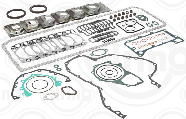 829.366, Full Gasket Kit, engine, ELRING, 4070102220, 4220530196, 4270100005, A4070102220, A4220530196, A4270100005, OM427, 20-26235-47/0, S31913-00