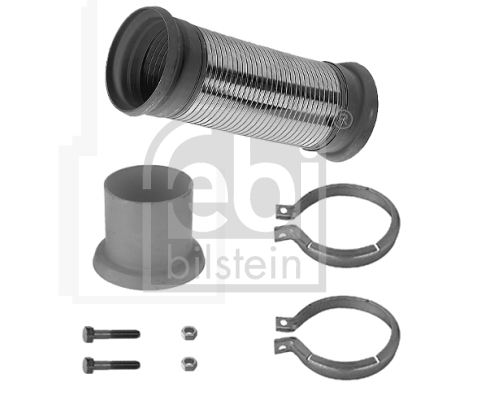 Mounting Kit, exhaust pipe - FE14518 FEBI BILSTEIN - A6204900465, A6204900465S1, 6204900465