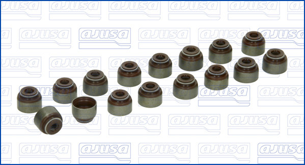 Seal Set, valve stem - 57016600 AJUSA - 12-52829-01, 137.030, 12-52851-03