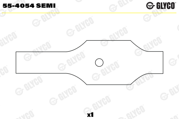 55-4054 SEMI, Small End Bushes, connecting rod, GLYCO, 2073039704, 20730398, 36089690, 37114690