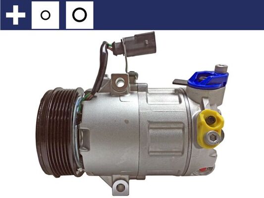 Compressor, air conditioning - ACP367000S MAHLE - 1S0820803A, 1S0820803B, 1S0820803C