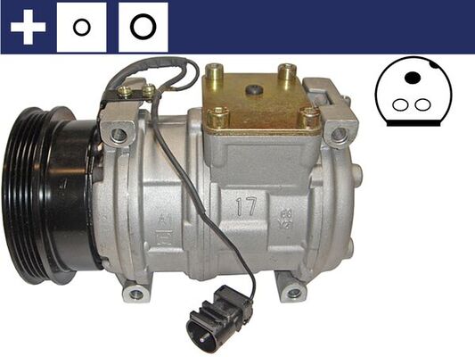 Compressor, air conditioning - ACP817000S MAHLE - 1385172, ERR4375, 1390589