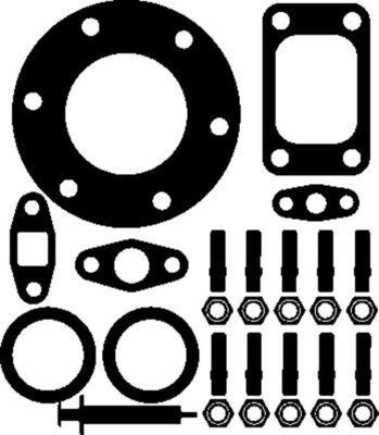 Mounting Kit, charger - 001TA14534000 MAHLE - 715.040