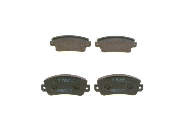 Brake Pad Set, disc brake - 0986424098 BOSCH - 5892309, 5892310, 655793385