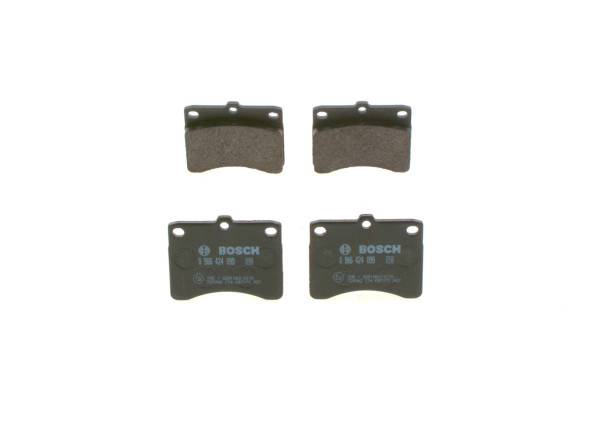 Brake Pad Set, disc brake - 0986424099 BOSCH - 0449187, 0449187211, 0449187211000