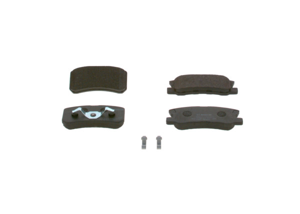 Brake Pad Set, disc brake - 0986424717 BOSCH - 425390, 68020256AA, 68033078AA