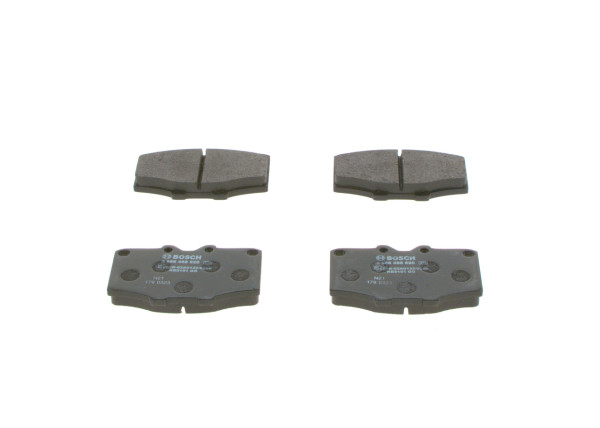 Brake Pad Set, disc brake - 0986468520 BOSCH - AY040TY030, J0449135130, V9118A002