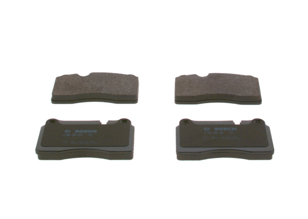 Brake Pad Set, disc brake - 0986494207 BOSCH - 7L6698151E, 8J0698151G, 8J0698151K