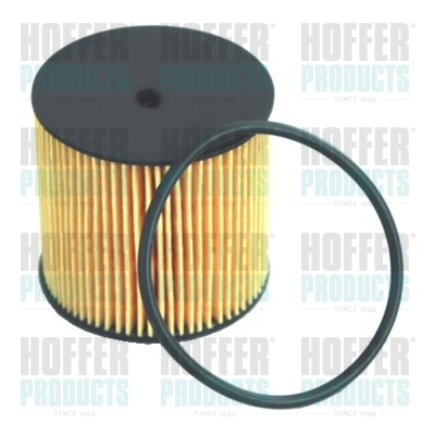 Oil Filter - HOF14077 HOFFER - 03CU5577A, 03C115562, 03C115577A