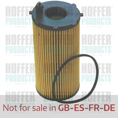 Olejový filtr - HOF14127 HOFFER - 41152016F, 68032204AA, 68032204AB
