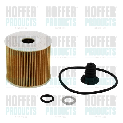 HOF14474, Olejový filtr, Filtr olej., HOFFER, 263202U000, 14474, OE674/8