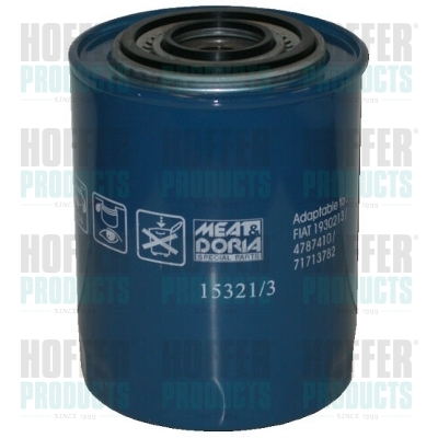 Oil Filter - HOF15321/3 HOFFER - 1109Y7, 1109Y8, 1903785