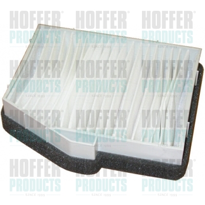 Filtr, vzduch v interiéru - HOF17025F HOFFER - 974064A900, 9999Z07008, 09HY07