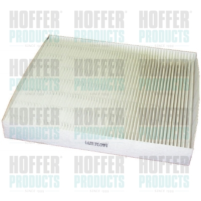 Filtr, vzduch v interiéru - HOF17081 HOFFER - 4638300018, 6Q0820367B, 6Q820367B