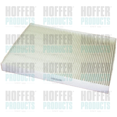 Filtr, vzduch v interiéru - HOF17082 HOFFER - 1H1819640, 1HO819644, 8L0091800