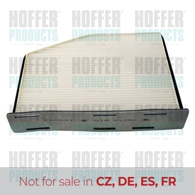 Filter, Innenraumluft - HOF17295 HOFFER - 1K1819669, 1K0819644, 1K0819644B