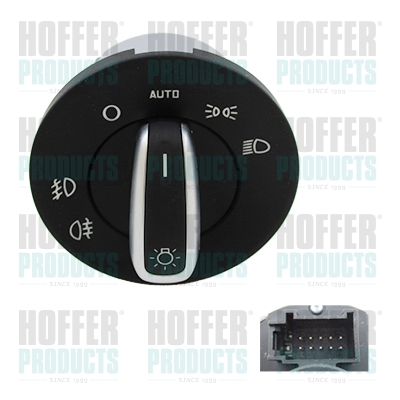 Switch, headlight - HOF2103860 HOFFER - 1Z0941431K, 2103860, 23860