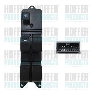 Switch, window regulator - HOF2106452 HOFFER - MR587878, MR587952, 2106452
