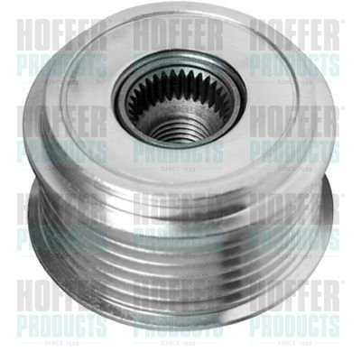 Alternator Freewheel Clutch - HOF45187 HOFFER - 0210901241, 274150T060, 335951