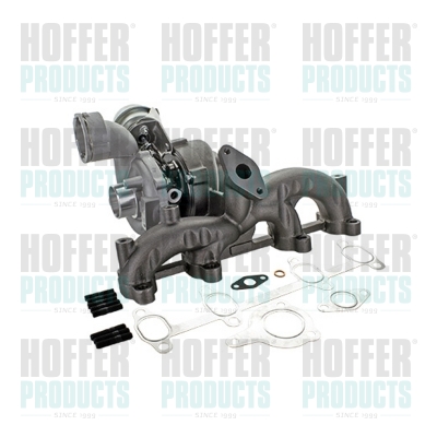 Charger, charging (supercharged/turbocharged) - HOF6900547 HOFFER - 038253016GV500, 038253016GV510, 038253016D