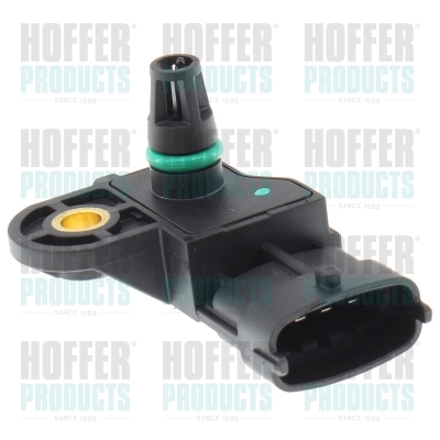 Sensor, boost pressure - HOF7472143E HOFFER - 0281002437, 055206797, 138204