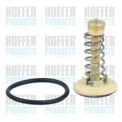 HOF8192646, Thermostat, coolant, HOFFER, 03C121110A, 113287, 350577A, 36022, 4006186, 421150309, 60987, 78616, 8192646, 92646, 94.646, TH41887G1, TH696587, VT481.87, 350578A, 696500, 78616S, TH6965, 696587