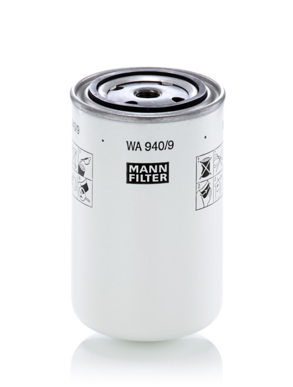 Kühlmittelfilter - WA 940/9 MANN-FILTER - 1307080-53DM, 1661964, 1661964-5