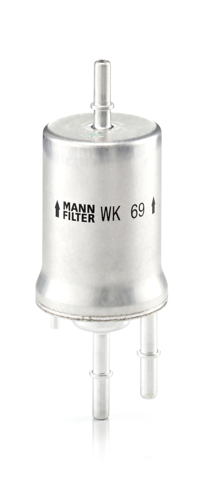 Kraftstofffilter - WK 69 MANN-FILTER - 1K0201051B, 1K0201051C, 1K0201051K