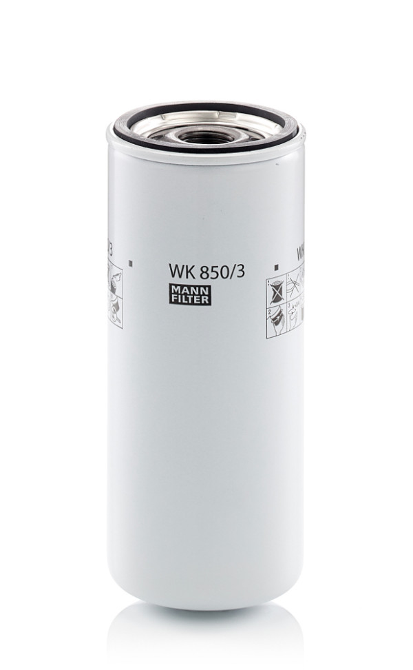 Palivový filtr - WK 850/3 MANN-FILTER - 0003600540, 1R-0751, AG121852