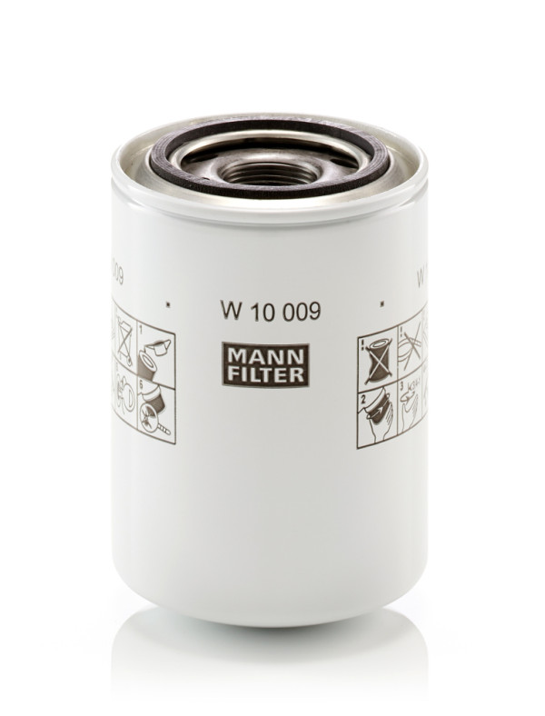 Filtr, pracovní hydraulika - W 10 009 MANN-FILTER - 1646-516-692-00, 172A64-73780, 332/B1489