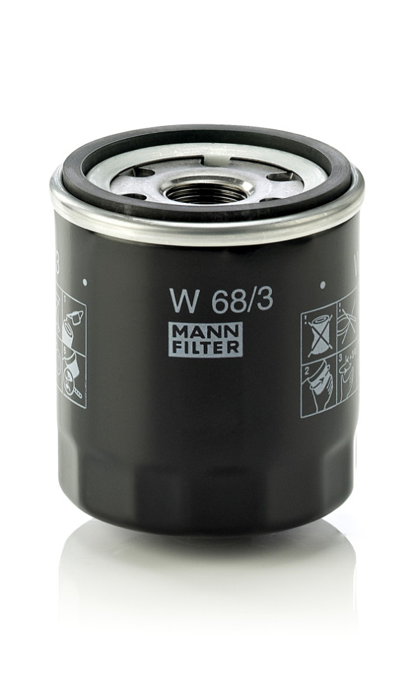Olejový filtr - W 68/3 MANN-FILTER - 08922-02003, 1109AZ, 11249911210