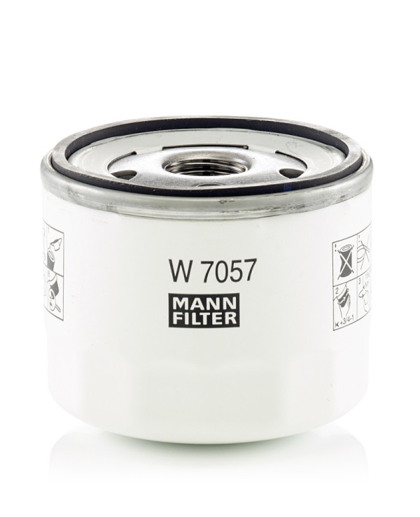 Olejový filtr - W 7057 MANN-FILTER - 2207993, H6BG-6714-BA, 14466