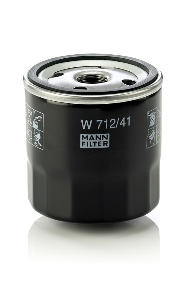 Oil Filter - W 712/41 MANN-FILTER - 5650305, 90510934, VOF28