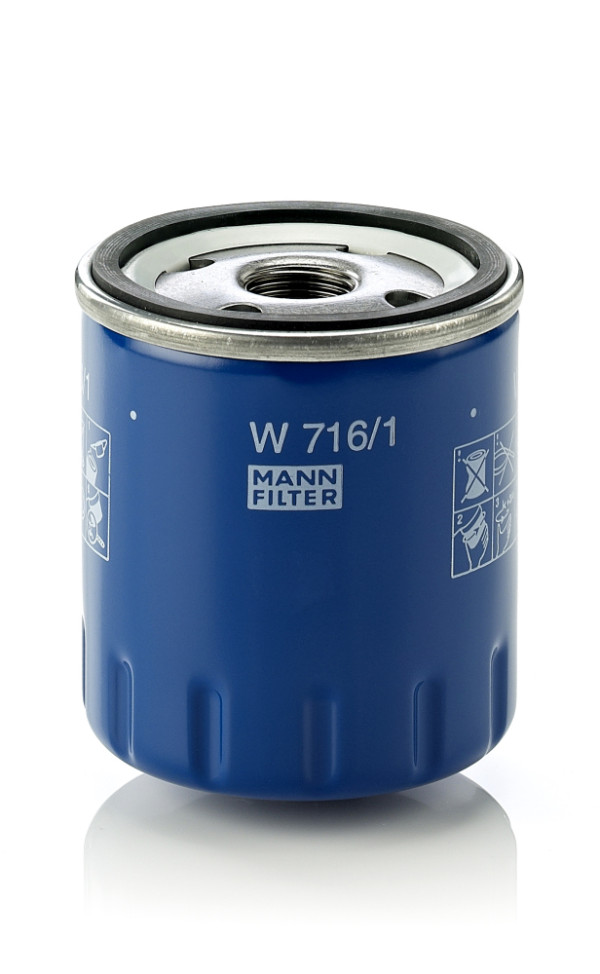 Olejový filtr - W 716/1 MANN-FILTER - 000110938, 0192143, 02/900320