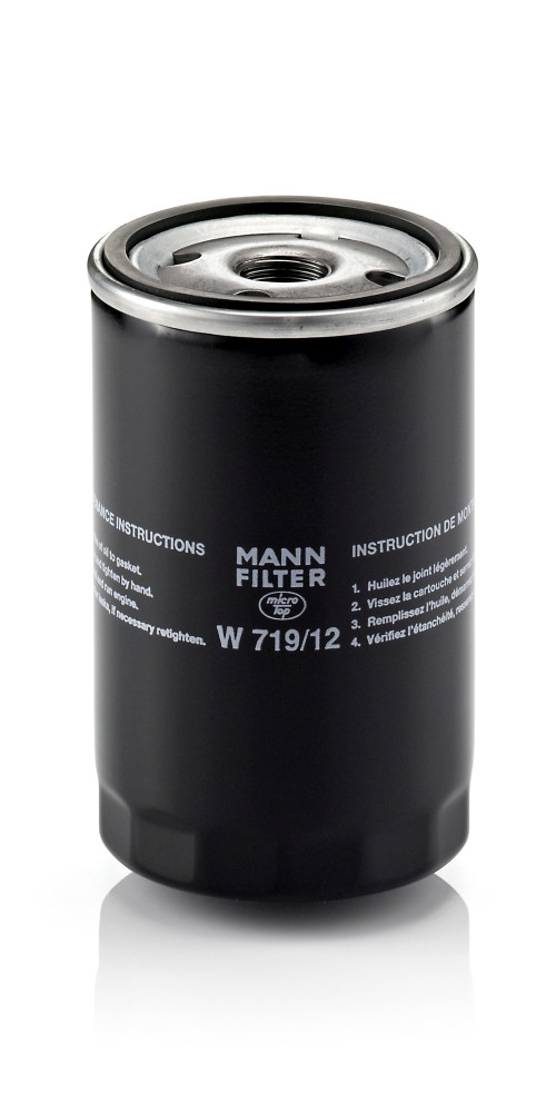Olejový filtr - W 719/12 MANN-FILTER - 070115561, 1220680, 70000-14672