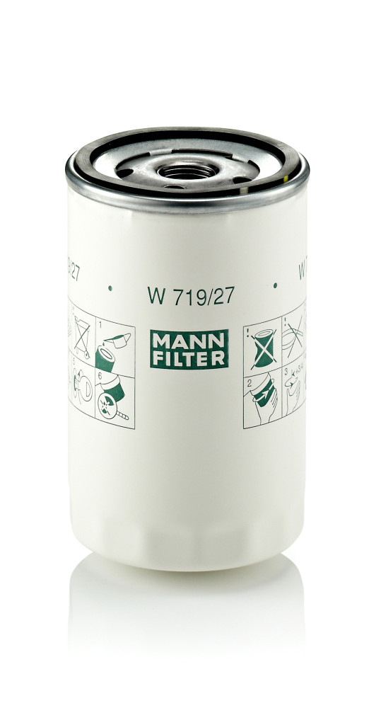 Olejový filtr - W 719/27 MANN-FILTER - 00K04781452BF, 04781452AA, 1037678