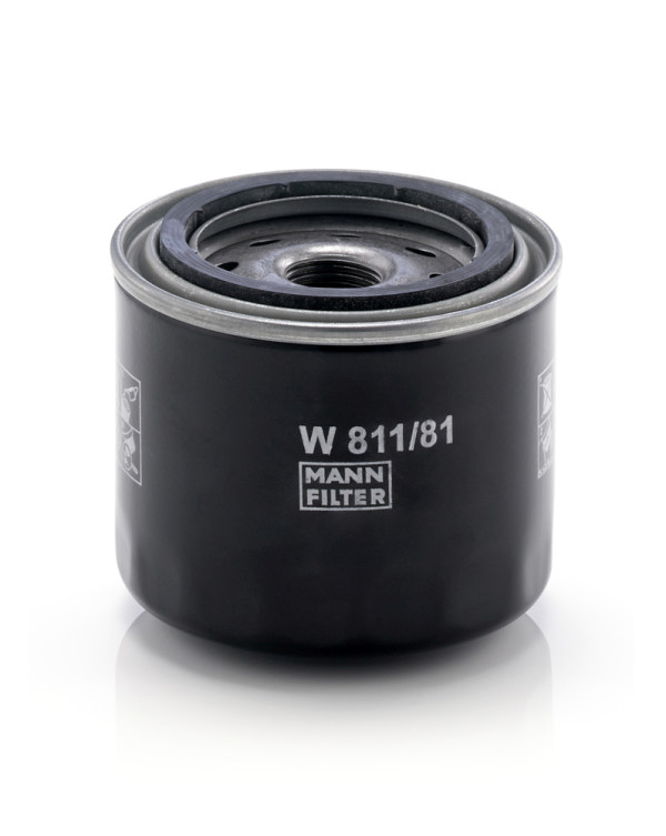 Olejový filtr - W 811/81 MANN-FILTER - 11501-00550, 16510-73000, 16510-73013-000